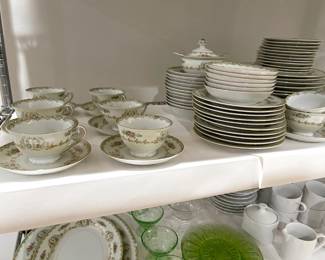 Dishes galore!