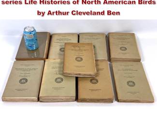 Lot 2356 Collection of volumes from the series Life Histories of North American Birds by Arthur Cleveland Ben