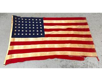 Lot 1733 Vintage 48 star Flag.