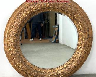 Lot 1776 Large Oversized decorative Wall Mirror. Foliate frame.