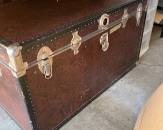 Over 20 Assorted wooden storage trunks with lock and keys