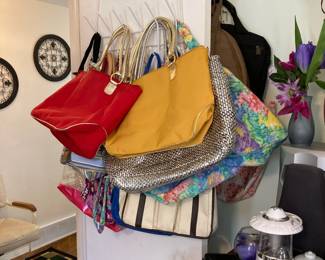 Purses, wallets, Lighting, Decor