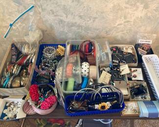 Boutique Bracelets, earrings, and hair clips