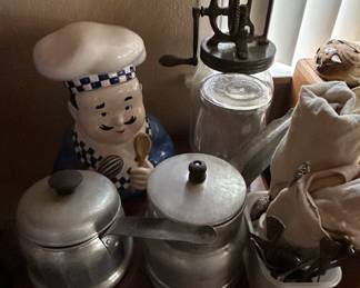 Ceramic Fat Chef Cookie Jar second image