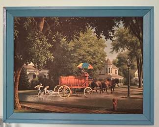 Paul Detlefsen Happy Days or Water Wagon Print