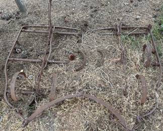 Antique HorseDrawn Cultivator Parts
