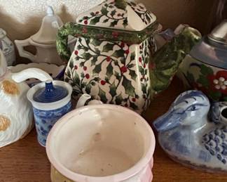 Collection of Novelty Animal and Themed Teapots fourth image