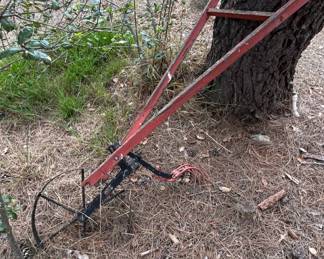 Vintage Single Furrow Plow