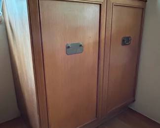 Vintage Wooden Storage Cabinet