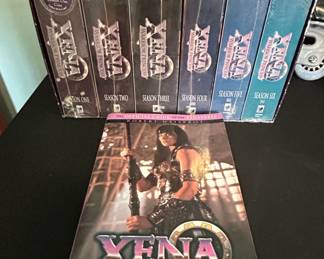 Xena Warrior Princess The Official Guide to the Xenaverse and Complete Season DVD Box Set
