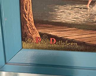 Paul Detlefsen Happy Days or Water Wagon Print second image