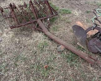 Vintage Dearborn Cultivator and SingleBottom Plow
