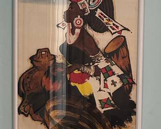 Scandinavian Airlines System Poster African Woman