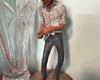 Michael Garman Chairman of the Range Cowboy Figurine