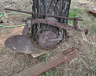 Antique Single Bottom HorseDrawn Plow