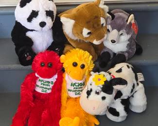 Lot # C161 - Vintage Plush Animal Lot In Excellent Condition