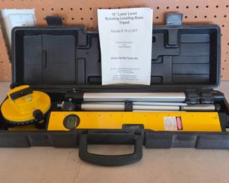 Lot # C35 - Urban Gorilla Tools 16" Laser Level Rotating Base Tripod Model 16-LLWT with Carry Case