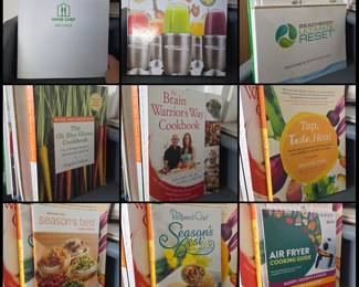 Lot # C169 - Cookbooks Collection Including Home Chef, Nutribullet & Beachbody Ultimate Reset