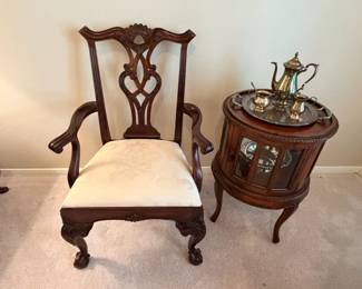Henredon Chippendale armchair