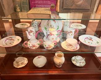 1920's Crown Staffordshire tea and coffee set