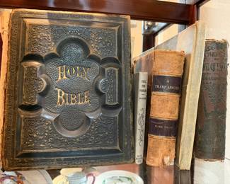 Antique family bible (needs TLC)