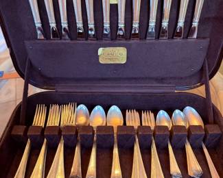 Gorham Sterling silver flatware set
