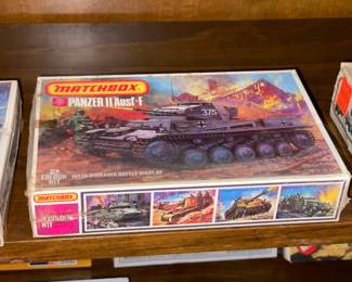INCREDIBLE Collection Of Model Kits Spanning Many Decades & Brands Such As Matchbox (Mostly Military Related W/ Some Still SEALED!)