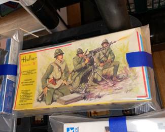 INCREDIBLE Collection Of Model Kits Spanning Many Decades & Brands Such As Matchbox (Mostly Military Related W/ Some Still SEALED!)