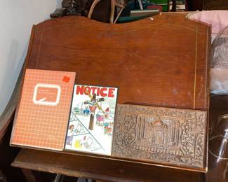 Folding Wooden Book Stand