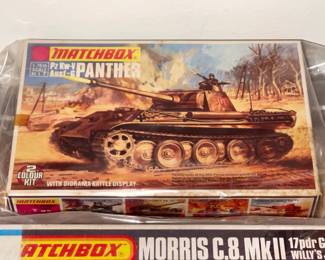 INCREDIBLE Collection Of Model Kits Spanning Many Decades & Brands Such As Matchbox (Mostly Military Related W/ Some Still SEALED!)