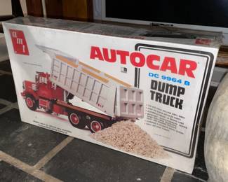Vintage AMT Dump Truck Model Kit W/ Box
