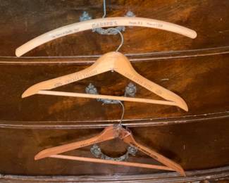 Vintage Advertising Wooden Hanger Collection