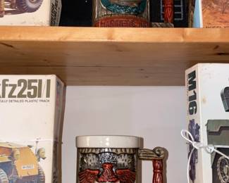 Americana Themed Handled Mugs