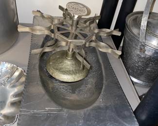 Collection Of Pewter, Tin, & Hammered Metal Wares