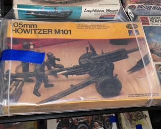 INCREDIBLE Collection Of Model Kits Spanning Many Decades & Brands Such As Matchbox (Mostly Military Related W/ Some Still SEALED!)