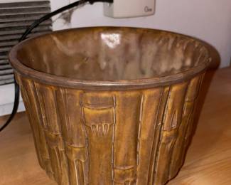 Vintage McCoy Pottery Bamboo Planter