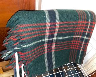 Vintage Plaid Blanket