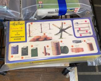 INCREDIBLE Collection Of Model Kits Spanning Many Decades & Brands Such As Matchbox (Mostly Military Related W/ Some Still SEALED!)