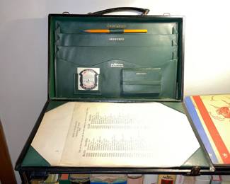 Vintage Saks 5th Avenue Briefcase (England)