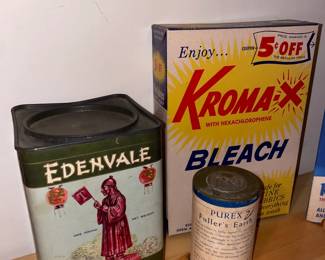 Vintage Kroma-X Cardboard Box