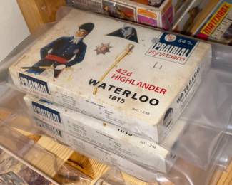 INCREDIBLE Collection Of Model Kits Spanning Many Decades & Brands Such As Matchbox (Mostly Military Related W/ Some Still SEALED!)