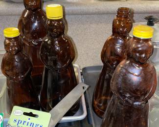 Vintage Mrs.Butterworth Bottles