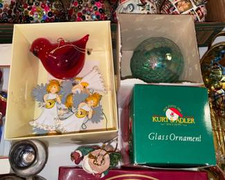 Wooden Christmas Angel Ornaments