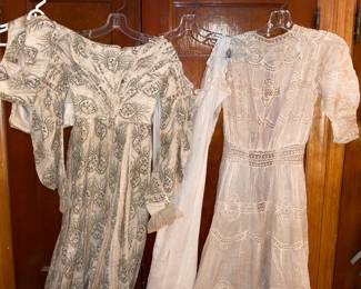 GENUINE Antique Lace Dresses
