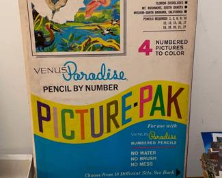 Vintage Picture-Pak Pencil By Number Kit