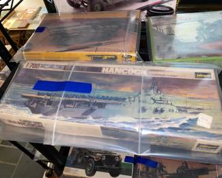 INCREDIBLE Collection Of Model Kits Spanning Many Decades & Brands Such As Matchbox (Mostly Military Related W/ Some Still SEALED!)