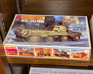 INCREDIBLE Collection Of Model Kits Spanning Many Decades & Brands Such As Matchbox (Mostly Military Related W/ Some Still SEALED!)