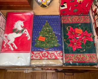 Vintage Christmas Napkins