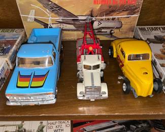 Vintage Toy Car Models