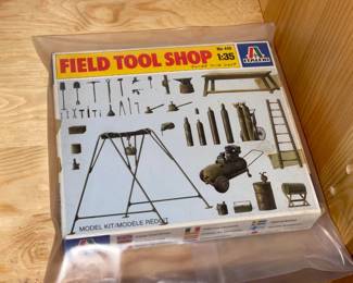 INCREDIBLE Collection Of Model Kits Spanning Many Decades & Brands Such As Matchbox (Mostly Military Related W/ Some Still SEALED!)